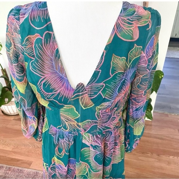 Farm Rio x Anthropologie Corset Dress Size Small - Picture 2 of 8